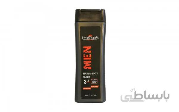 شامپو مو هیدرودرم مدل Energizing refreshing حجم 300 میلی لیتر ا Hydro derm energizing refreshing shampoo
