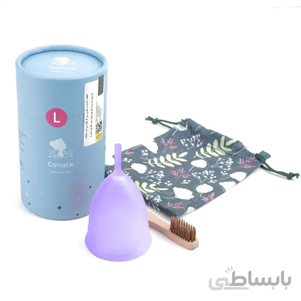 کاپ قاعدگی کاناک سایز لارج صورتی