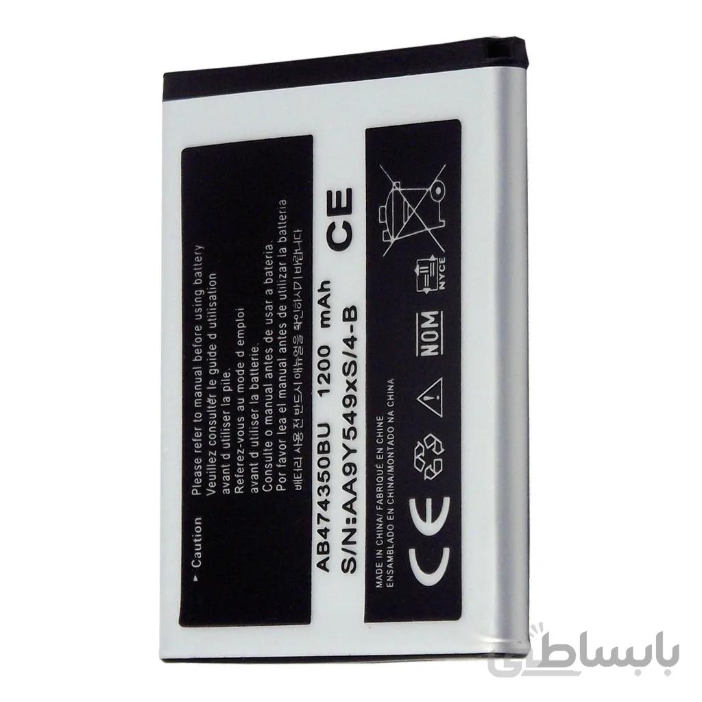 باتری اورجینال سامسونگ AB474350BU ظرفیت 1200 میلی آمپر ساعت ا Samsung AB474350BU 1200mAh Original Battery