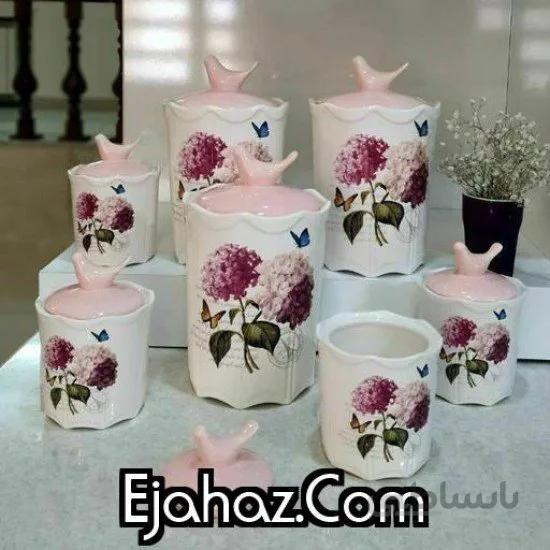 پاسماوری 7 پارچه بنیتا صورتی