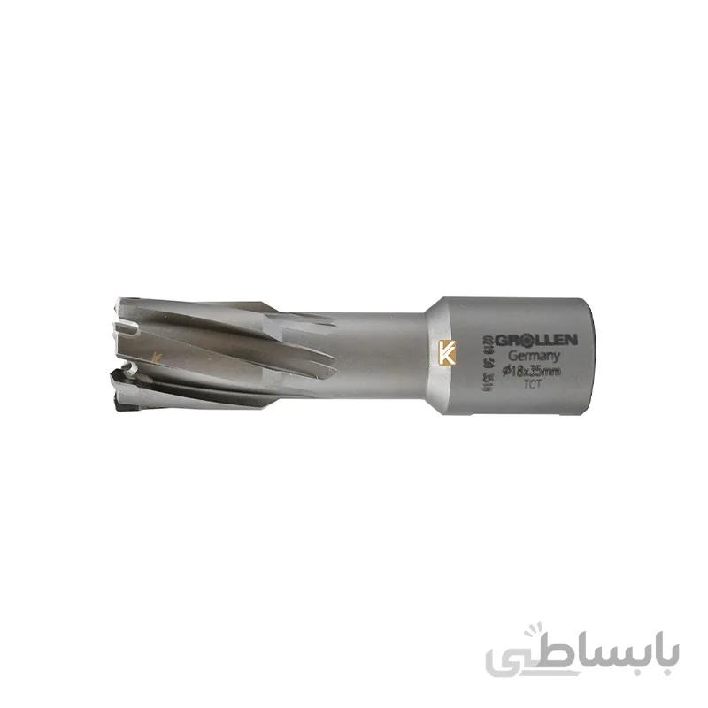 مته گردبر سر الماسه 18 طول 35 گرولن