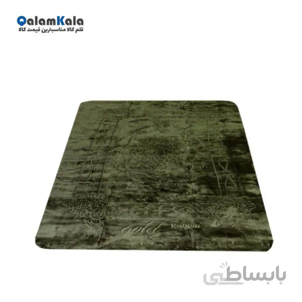 پتو تک نفره نرمینه نرمین طلایی