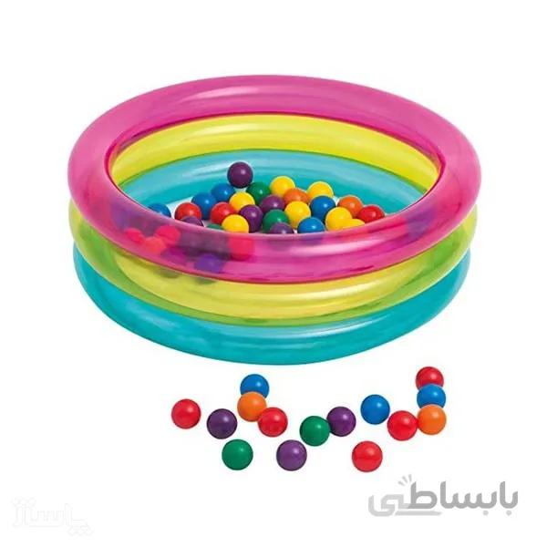 استخر توپ بادی اینتکس مدل 48674