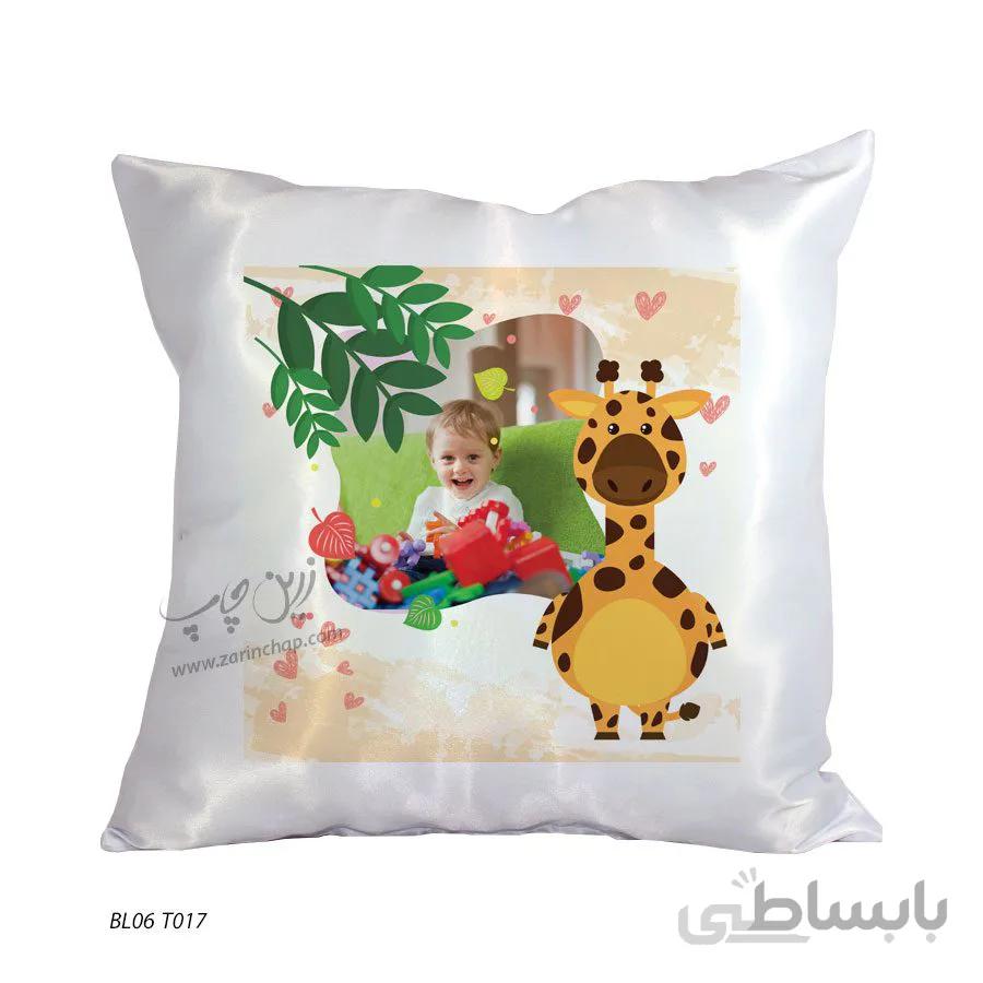 بالشتک ۳۵x۳۵ طرح کودکانه مدل BL06T017