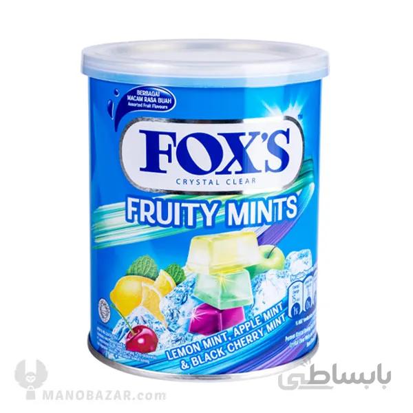 ابنبات فاکس میوه نعنایی FRUITY MINTS وزن 180 گرم