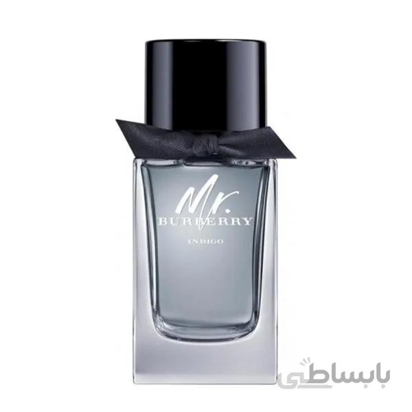 طرح اصل ادو تویلت مردانه باربری مدل Mr Burberry Indigo