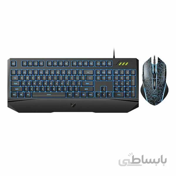 کیبورد و ماوس گیمینگ باسیم رپو مدل V120s