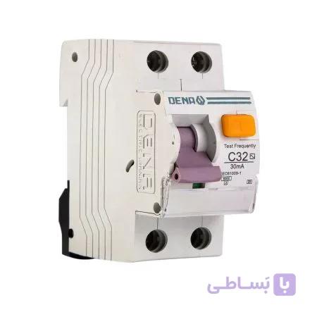 کلید محافظ جان ترکیبی 32 آمپر الکتریک دنا الکتریک مدل C32-6K ER