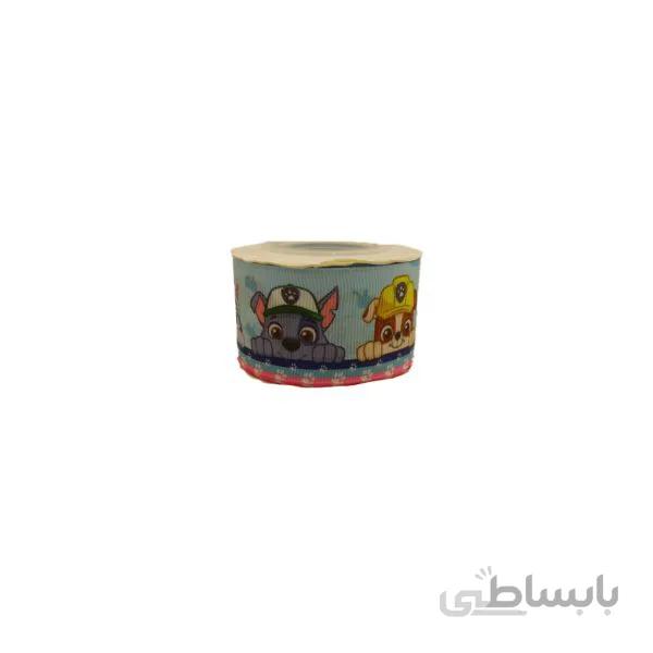روبان گروگن 4 سانت طرح دار متری کد 3095G