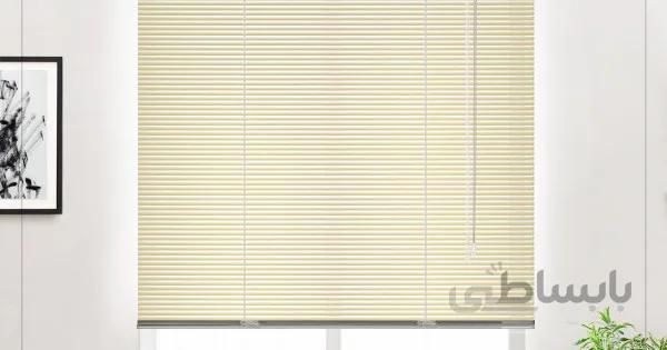 پرده کرکره فلزی 1.6 سانتیمتر ساده کد 16125