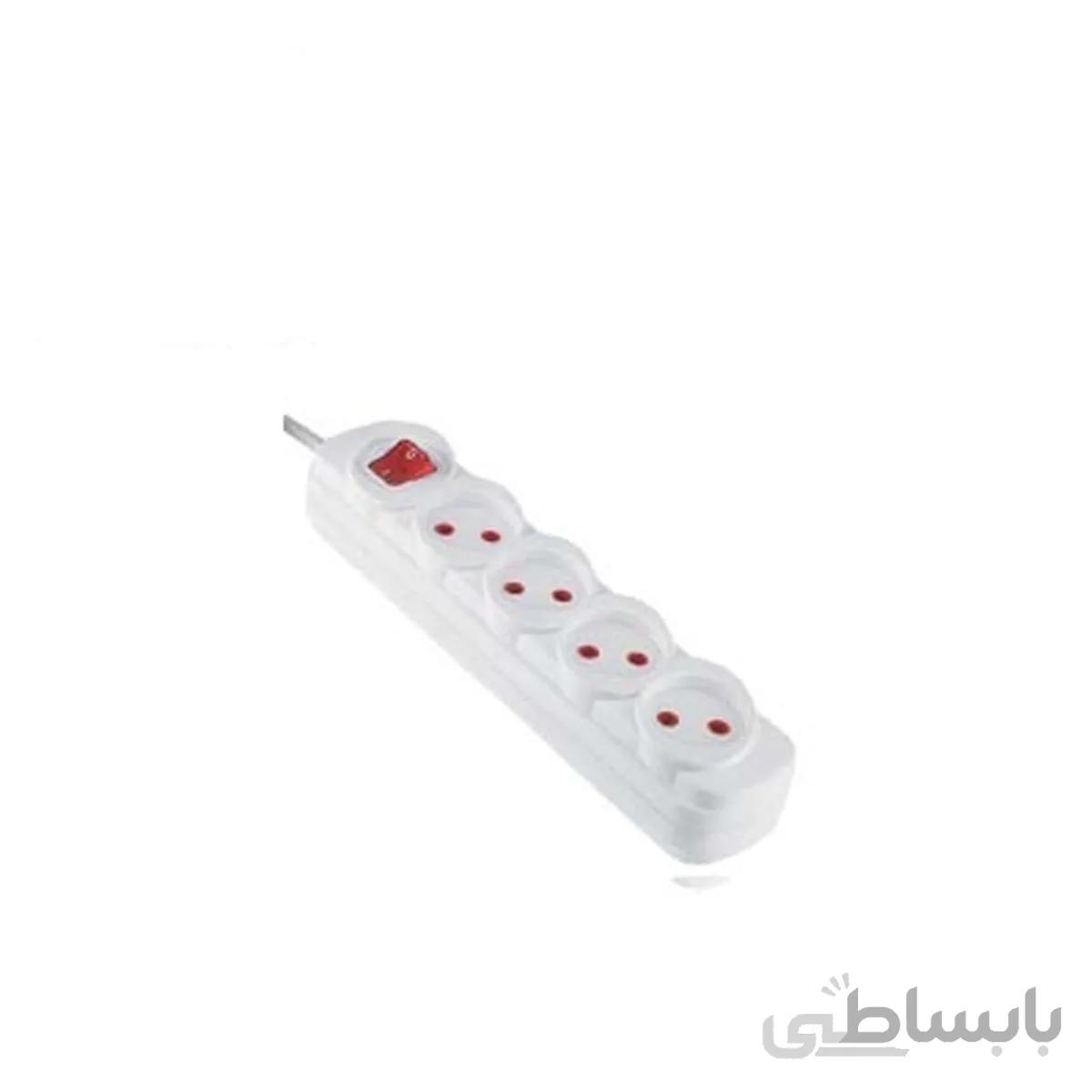 چند راهی برق ارتدار 4 خروجی آفر الکترونیک