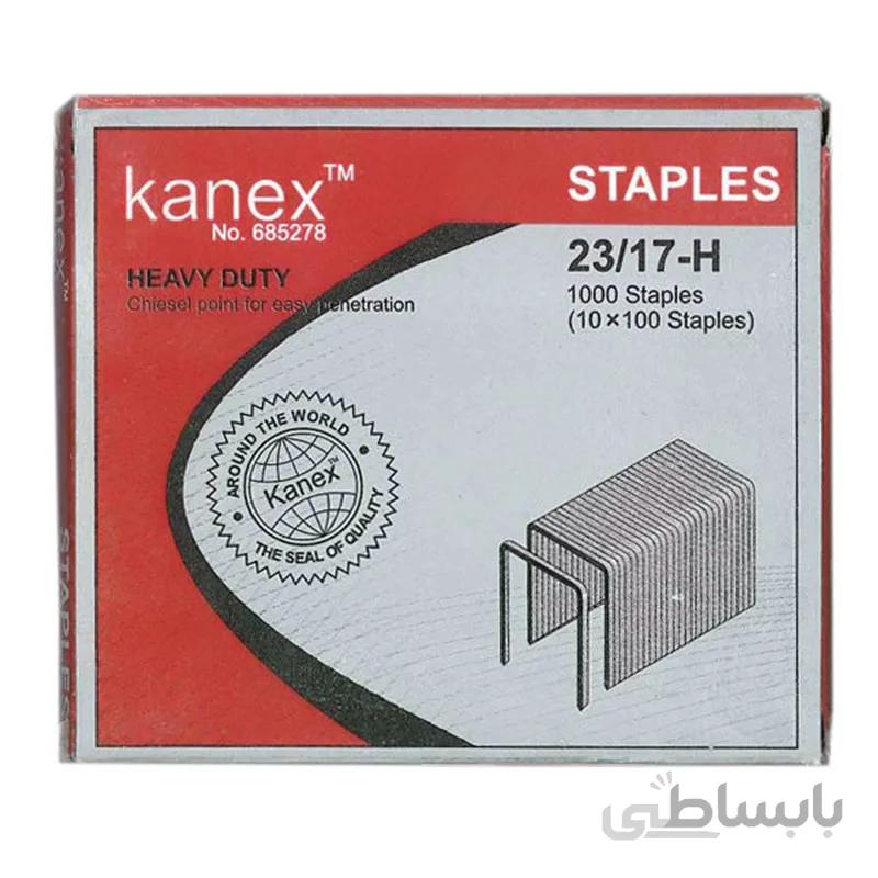 سوزن منگنه سایز 23/17 کانکس Kanex بسته 1000 عددی