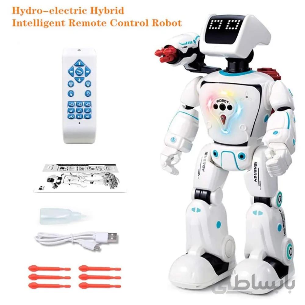ربات اسباب بازی کنترلی هوشمند هیدروالکتریک با حسگر حالت نبرد مدل Hydro-Electric Hybrid Smart Robot Toy 731