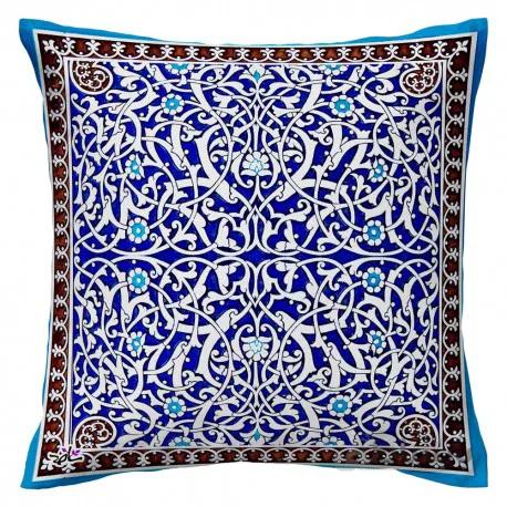 کوسن کاشی گره ابی