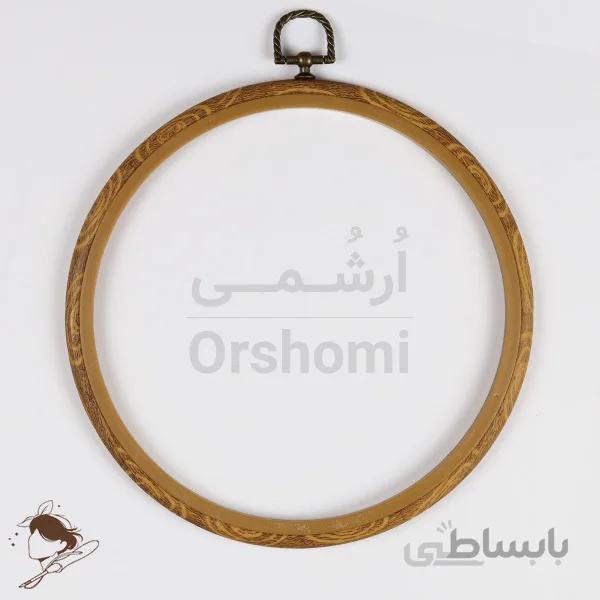 کارگاه ژله ای نیدل پانچ و گلدوزی طرح چوب قطر 20 سانتی متر