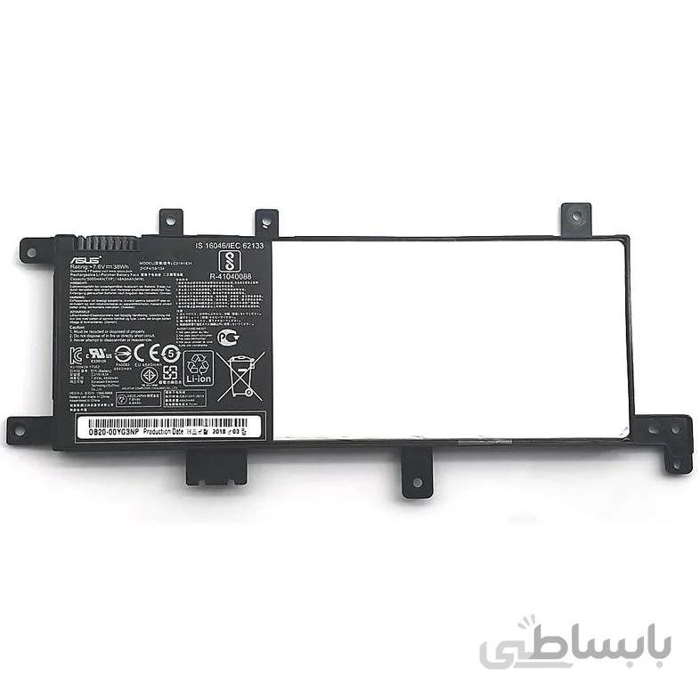 باتری لپ تاپ ایسوس X542 اورجینال ا BATTERY ASUS X542/A542U/R542UR/A580U/X580B/V587U/F542UF/F542UQ/FL5900L FL8000/C21N1634 ORG