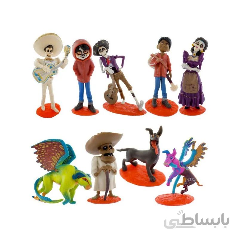 اکشن فیگور طرح کوکو کد 30145 بسته 9 عددی