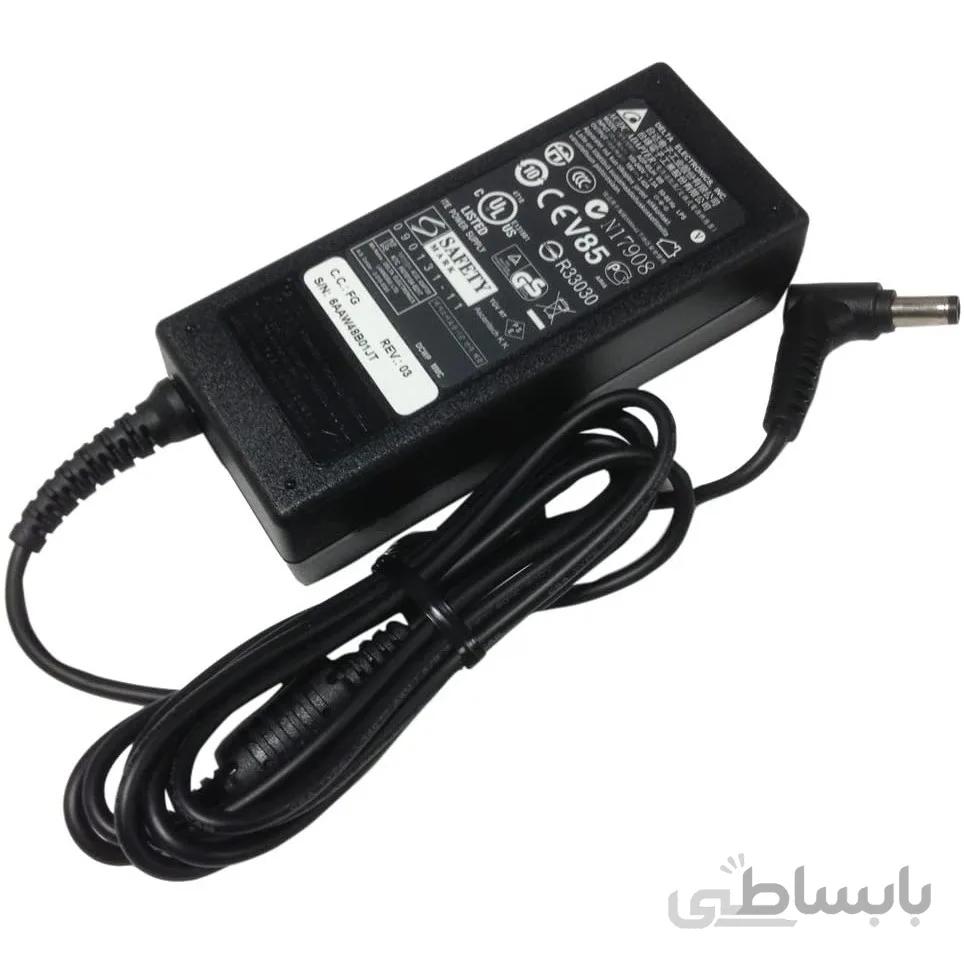 شارژر ASUS مدل 65W 19V 3.42A فیش 4.0x1.35 میلی متر ا (نمونه اصلی دارای شش ماه گارانتی تعویض)