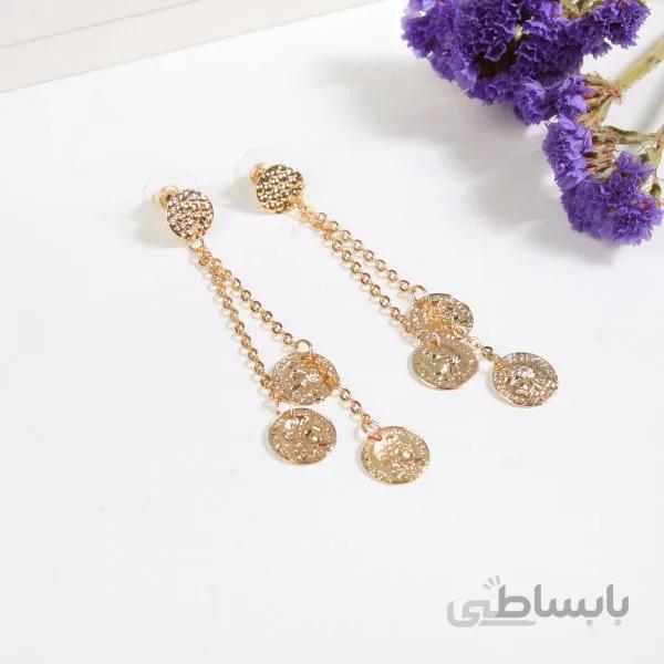 گوشواره زنانه 3 آویز