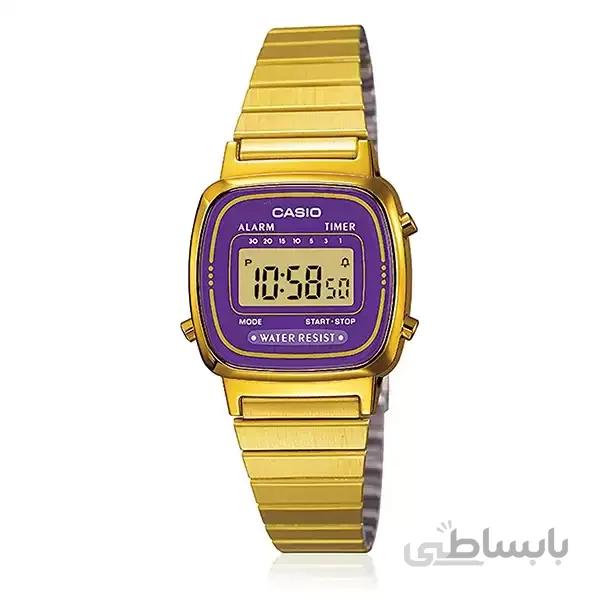 ساعت مچی زنانه کاسیوcasio LA670WGA-6D