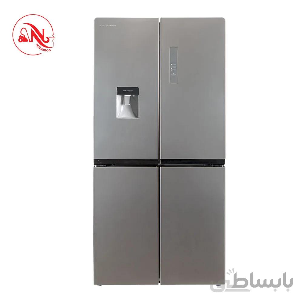 یخچال و فریزر چهار درب پاکشوما مدل P190 ا Pakshoma P190S Side By Side Refrigerator