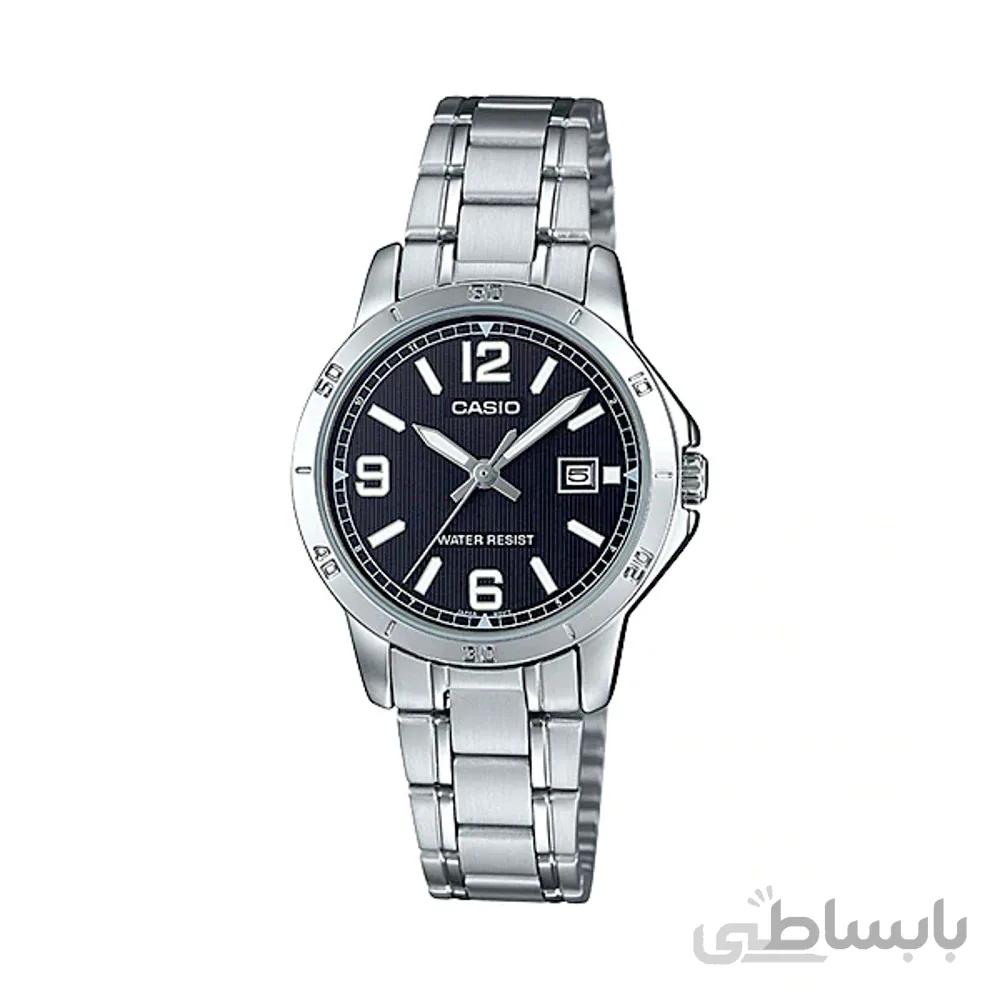 ساعت مچی زنانه کاسیوcasio LTP-V004D-1B2 ا ساعت مچی زنانه کاسیوcasio LTP-V004D-1B2