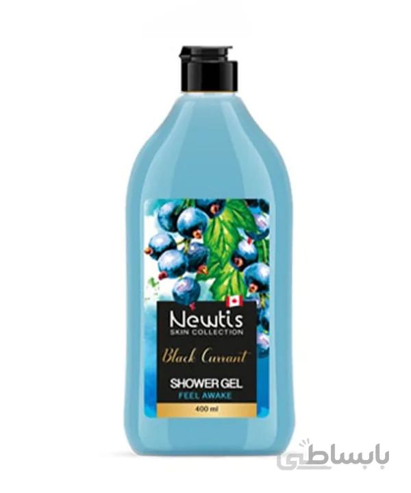 شامپو بدن کرمی نیوتیس Newtis مدل Black Currant حجم 400 میلیلیتر
