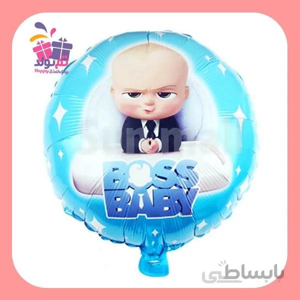 بادکنک فویلی بچه رئیس