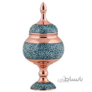 شکلات خوری فیروزه کوب اثر آقاجانی ارتفاع 17 سانتی متر کد SkF-17