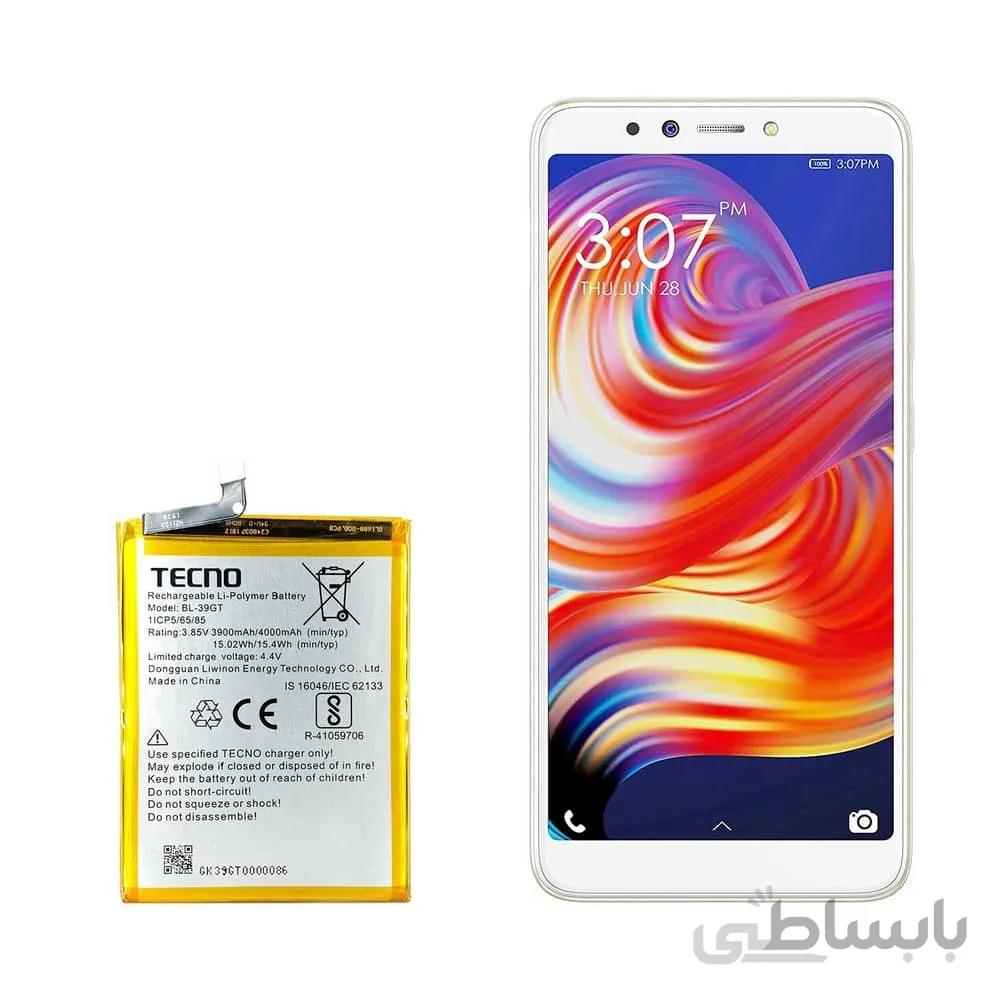 باتری گوشی تکنو Tecno IA5با کد فنی BL-39GT