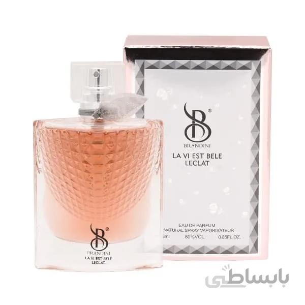 عطر جیبی زنانه برندینی مدل laviest belle leclat حجم 25 میل