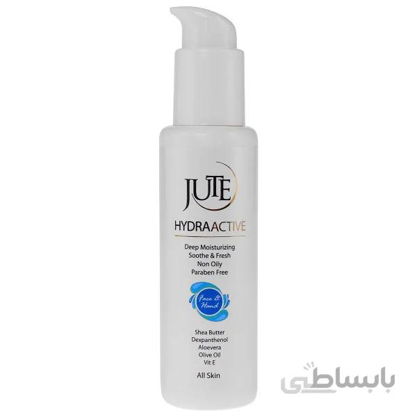کرم آب رسان و مرطوب کننده هیدرا اکتیو مخصوص انواع پوست ژوت ۱۲۰ میلی لیتر ا JUTE Hydra Active Moisturizing 120 ml کد 443812