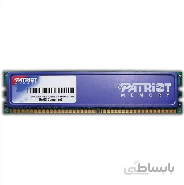رم کامپیوتر Patriot Signature DDR2 1GB 800MHz CL6 Desktop Ram ا Patriot Signature DDR2 1GB 800MHz CL6 Desktop Ram