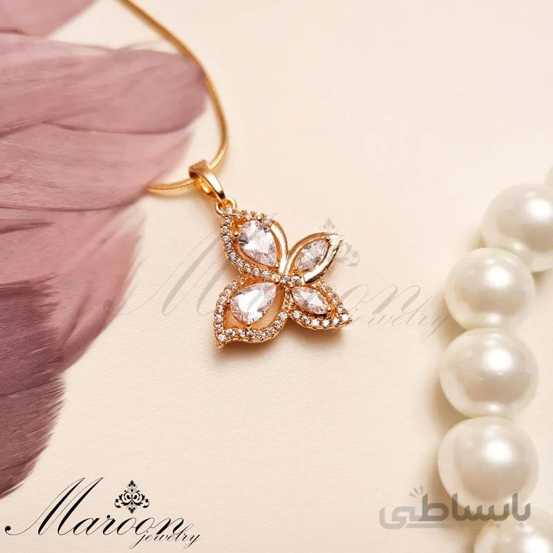 گردنبند پروانه مارکیز مارون CN113
