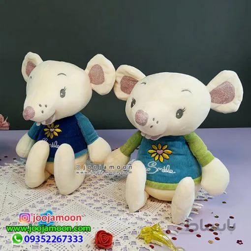 عروسک موش لباس بافتنی