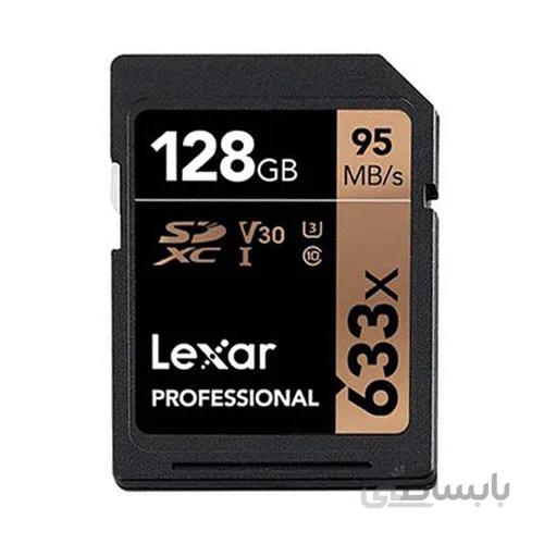 کارت حافظه لکسار مدل Lexar 128GB Professional SDHC UHS-I U1 95MB/s
