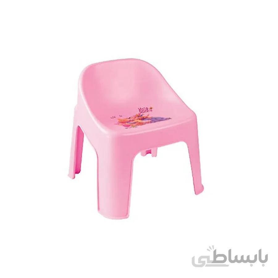 صندلی کودک امید پلاستیک مدل رنگینک