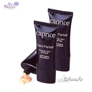 کرم پودر ضد چروک کاپریس سری Teint Parfait مدل Creme Rose شماره N2 حجم 30 میلی لیتر ا Caprice Teint Parfait N2 Creme Rose Anti Age Foundation 30ml