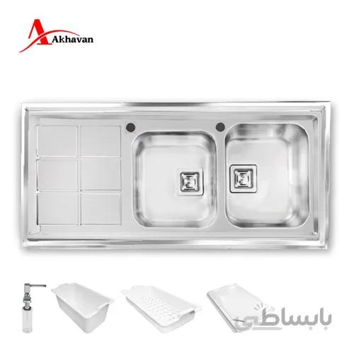 سینک ظرفشویی روکار کد 503 اخوان