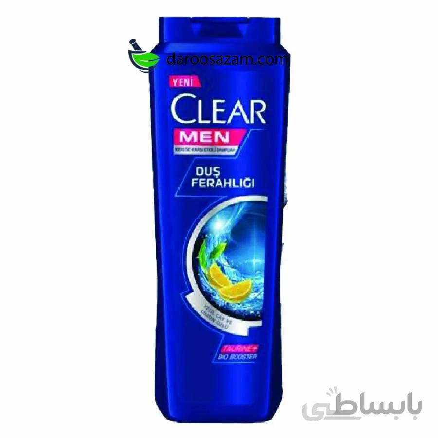 شامپو ضد شوره کلیر ویژه آقایان طراوت بخش روزانه(مناسب هرنوع مو)CLEAR
