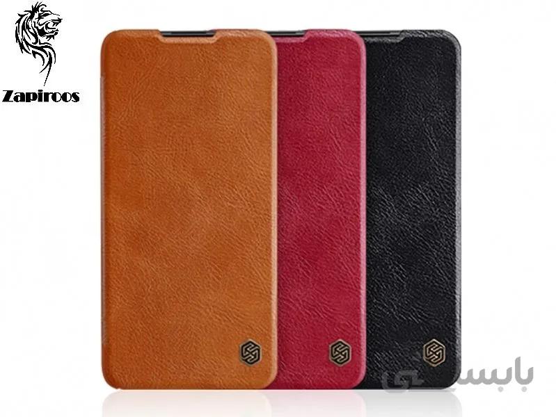 کیف چرمی نیلکین سامسونگ Nillkin Qin Leather Case Xiaomi Redmi Note 9 5G/Note 9T