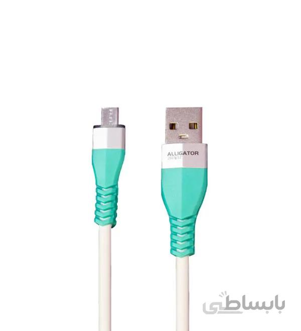 کابل شارژ تایپ C الیگیتور مدل AG 113 طول1متر