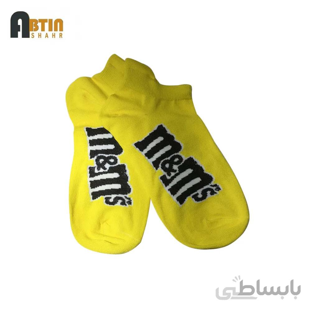 جوراب فانتزی نانو m&ms