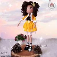 عروسک بافتنی دختر توپراک ( کد 60279 )