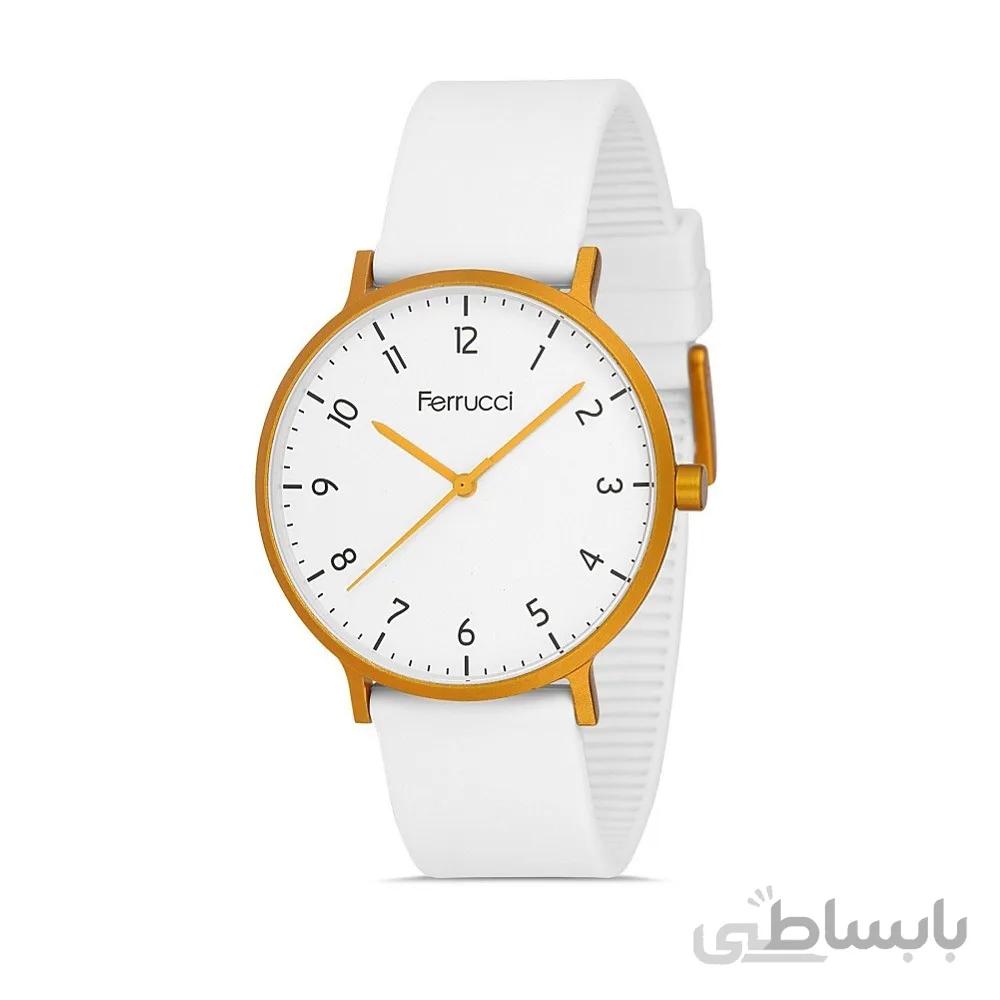 ساعت مچی عقربه ای مردانه/زنانه برند فروچی Ferrucci مدل G11115RS.07