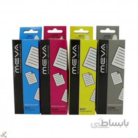 پک کامل جوهر مخزن میوا مدل 003 CMYK