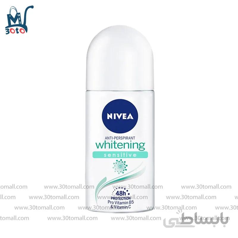 رول ضدتعریق زنانه نیوا مدل whitening sensitive حجم 50میل