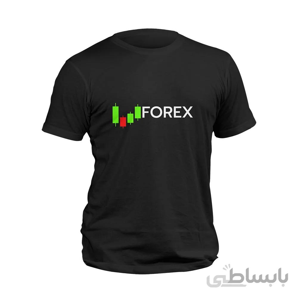 تیشرت مشکی فارکس