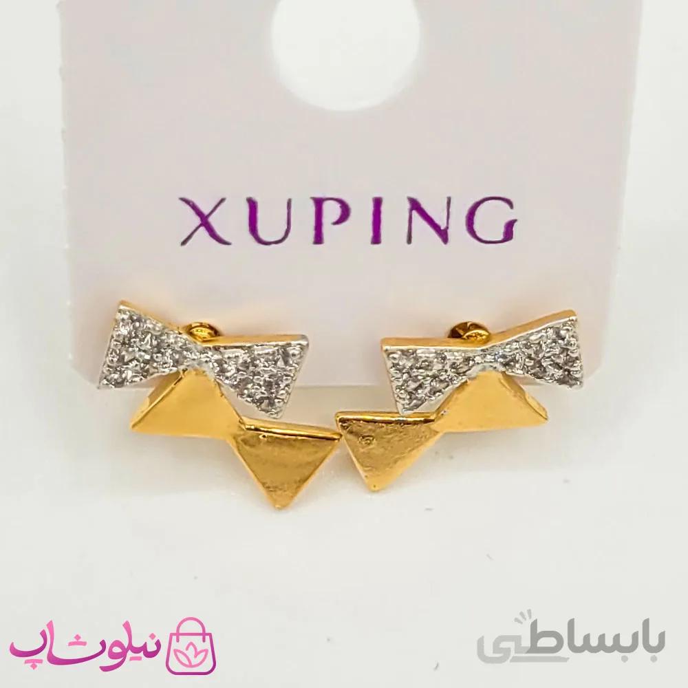 گوشواره زنانه ژوپینگ طرح پاپیون کد 338 4