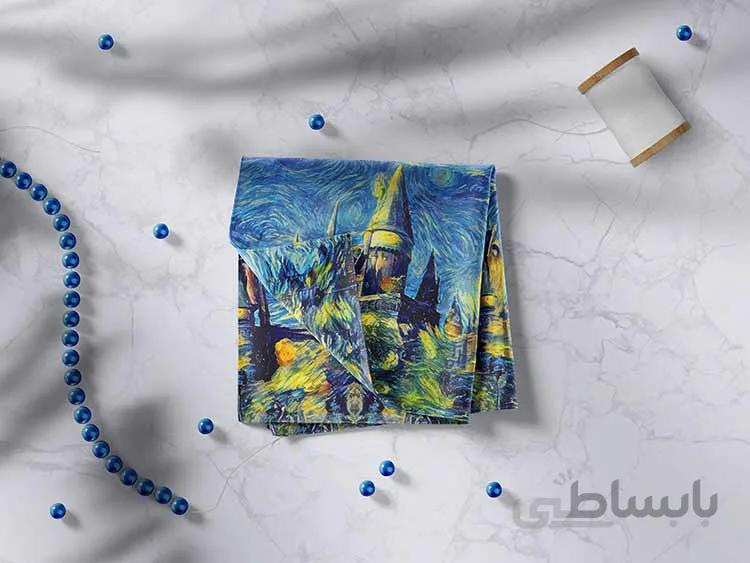 شال طرح قلعه هاگوارتز